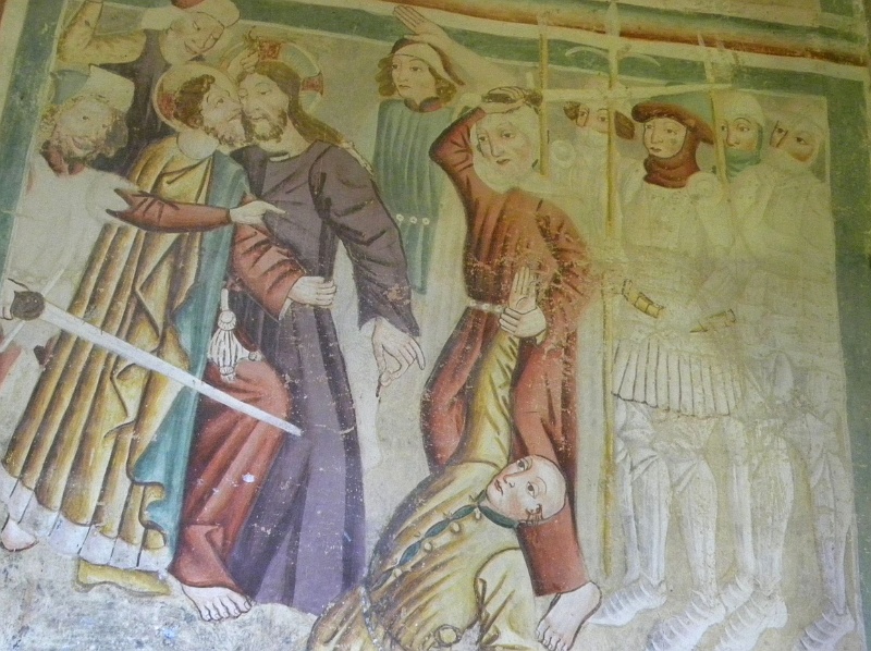 istria2009 741.jpg - Beram - kościoł NMP w Skrilin - cała historia z Pisma Świętego we freskach
